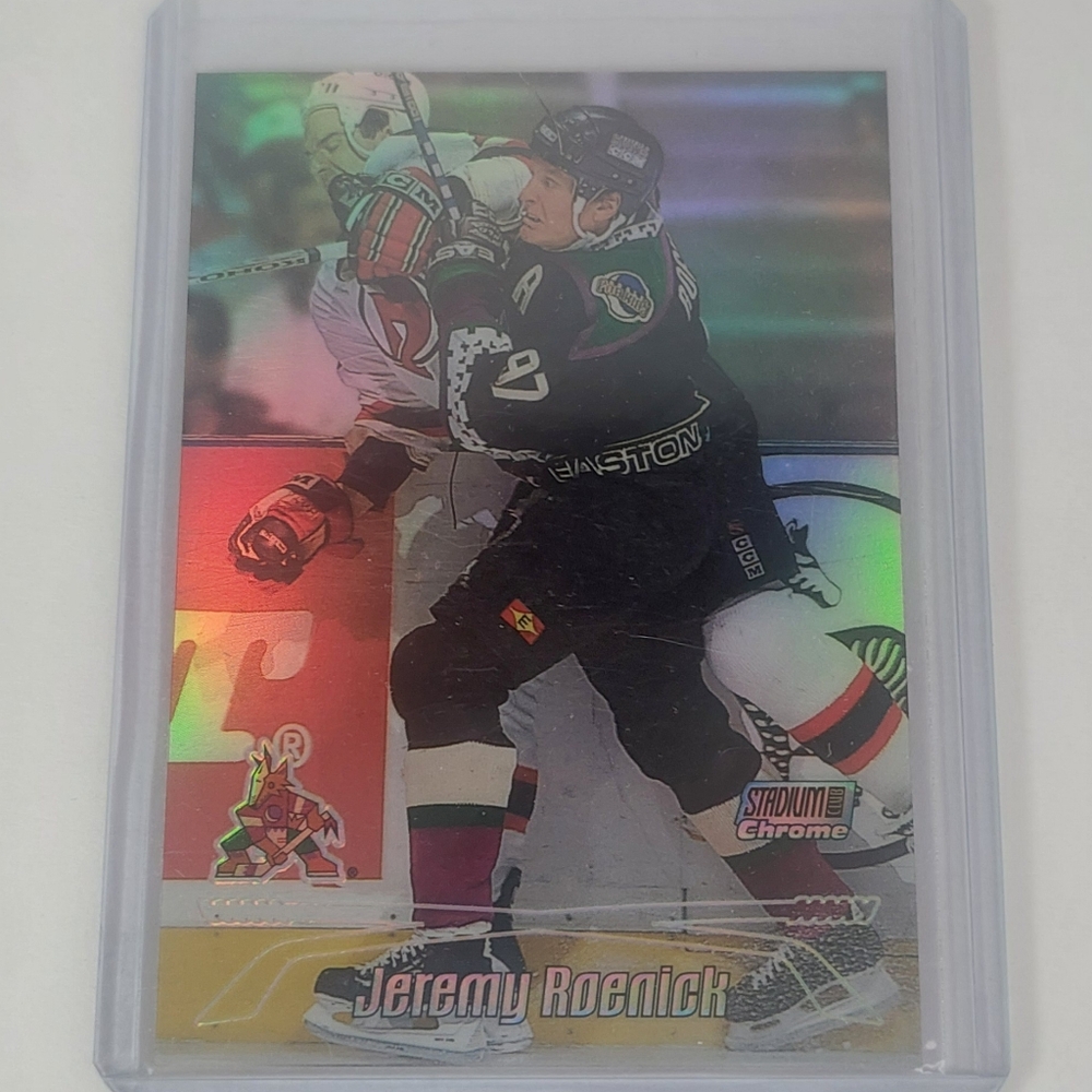Jeremy Roenick Hall Of Famer 1999/00 Topps Stadium Club - Chrome Refractor #24